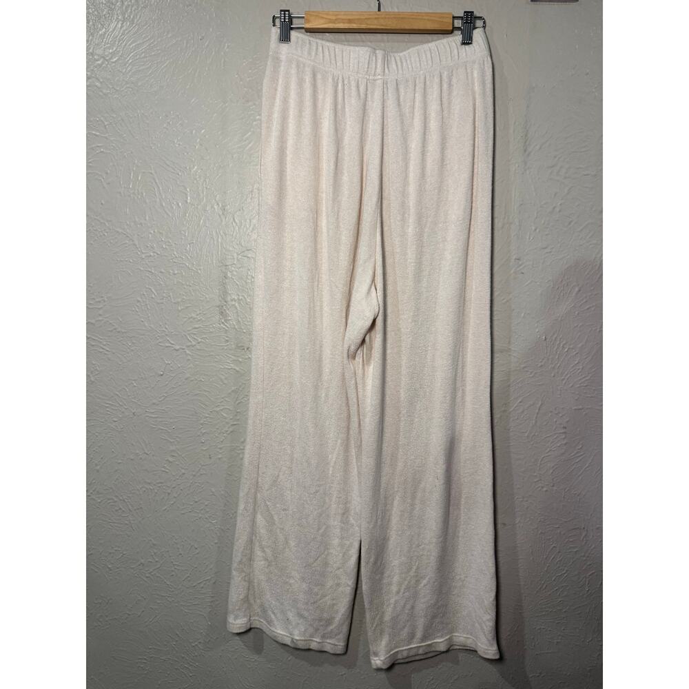 Quince Neutral Brushed Lounge Straight Leg Pants Small - Picture 7 of 7